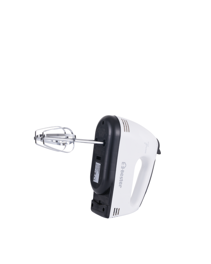 خلاط يدوي إي-بيستر، 260 واط، 7 سرعات مع ملحقات للعجن والخفق – موديل EE-1101