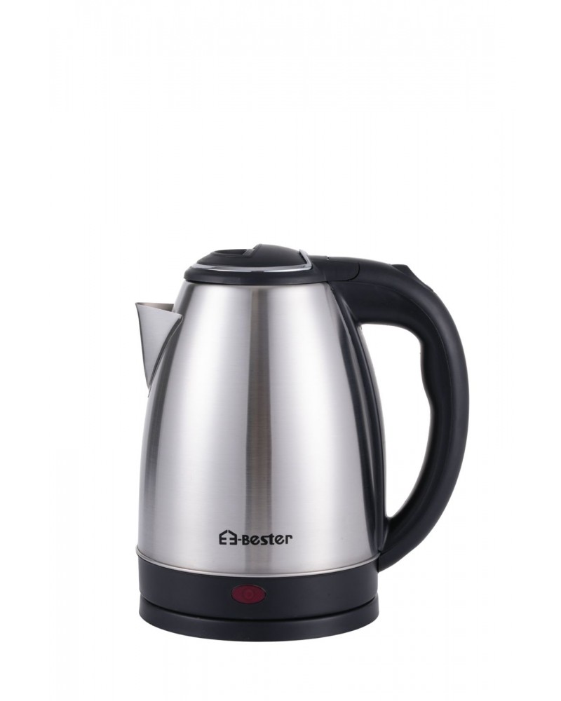 غلاية كهربائية إي-بيستر ستانلس ستيل، سعة 2 لتر، 1800 واط – موديل EE-2101