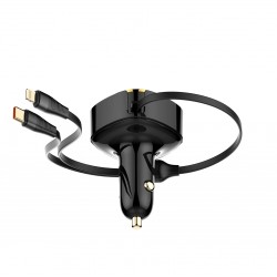 شاحن سيارة 2 في 1 C107